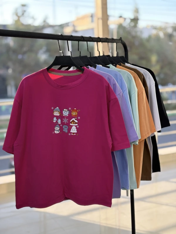 تیشرت باکسی زمستان 1356