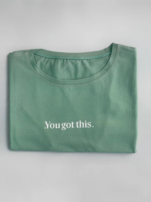 تیشرت قواره نرمال  yougot this