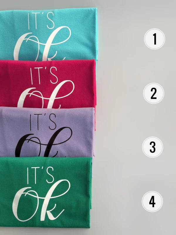 تیشرت نخ پنبه باکسی Ok1360