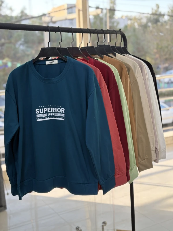 بلوز نخ پنبه تکست دار 1367