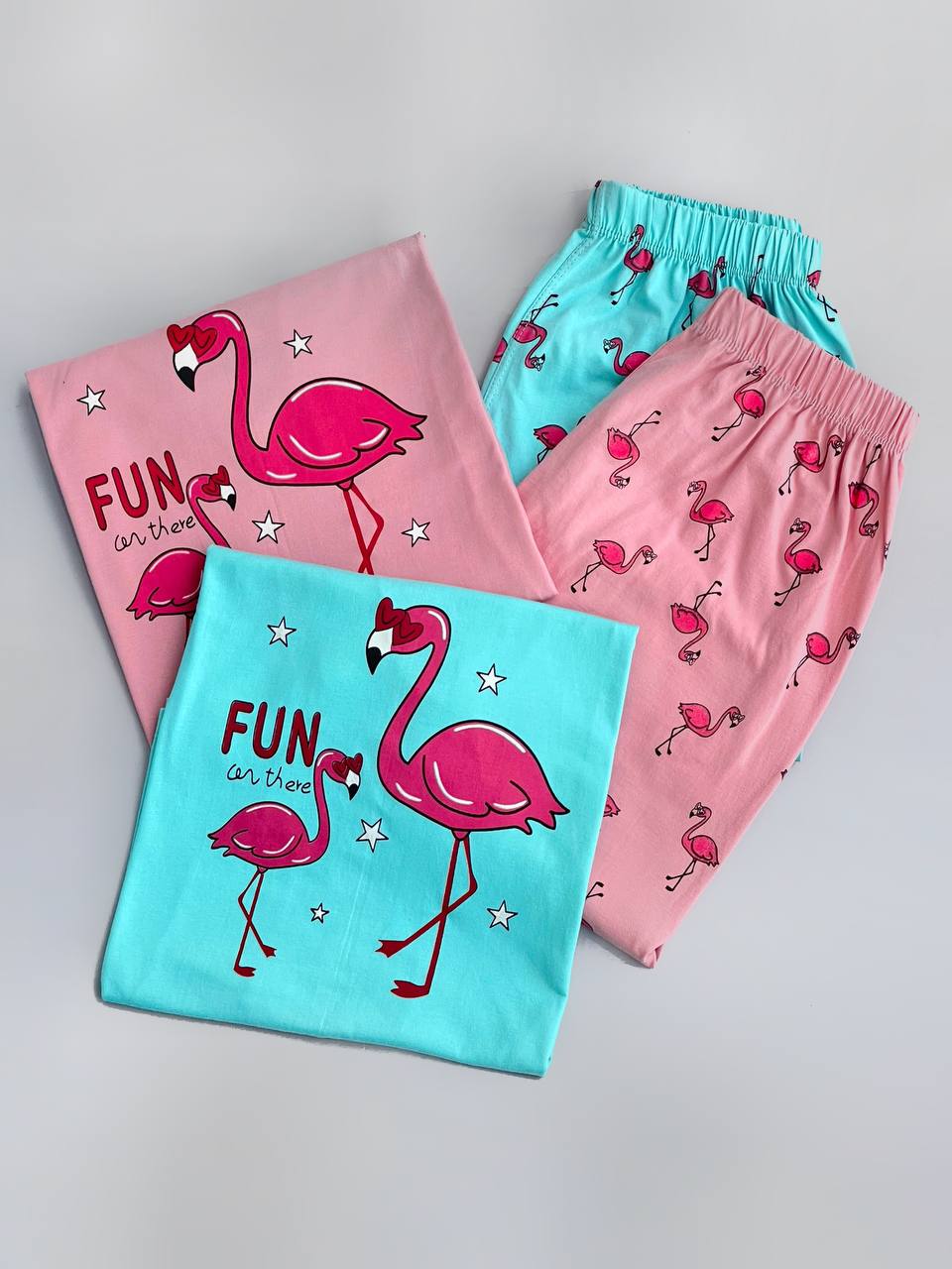 تیشرت شلوار فلامینگو