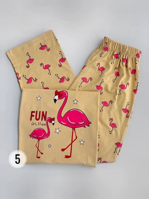 تیشرت شلوار فلامینگو