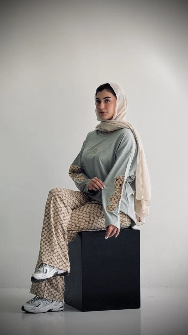 ست بلوز شلوار گوچی 1370