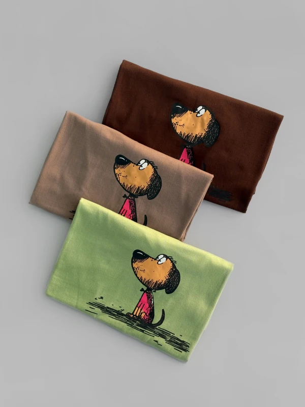 تیشرت نخ پنبه اقای سگ 1371