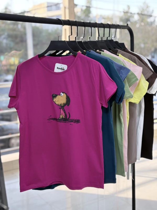 تیشرت نخ پنبه اقای سگ 1371