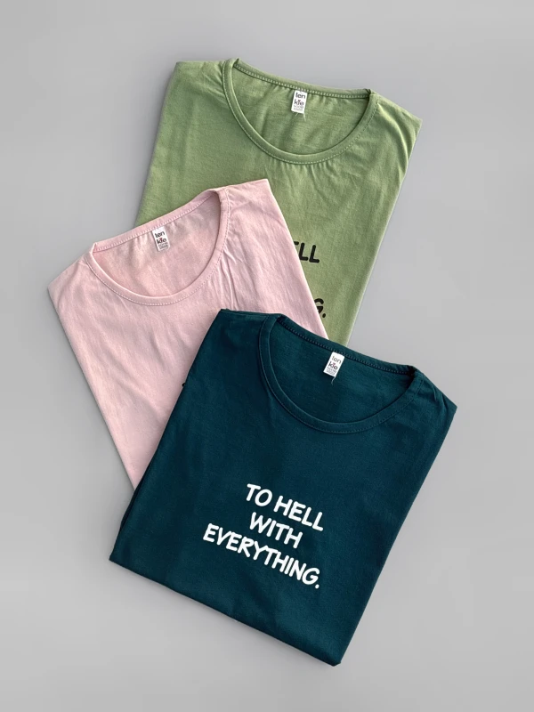 تیشرت نخ پنبه  Hell 1377