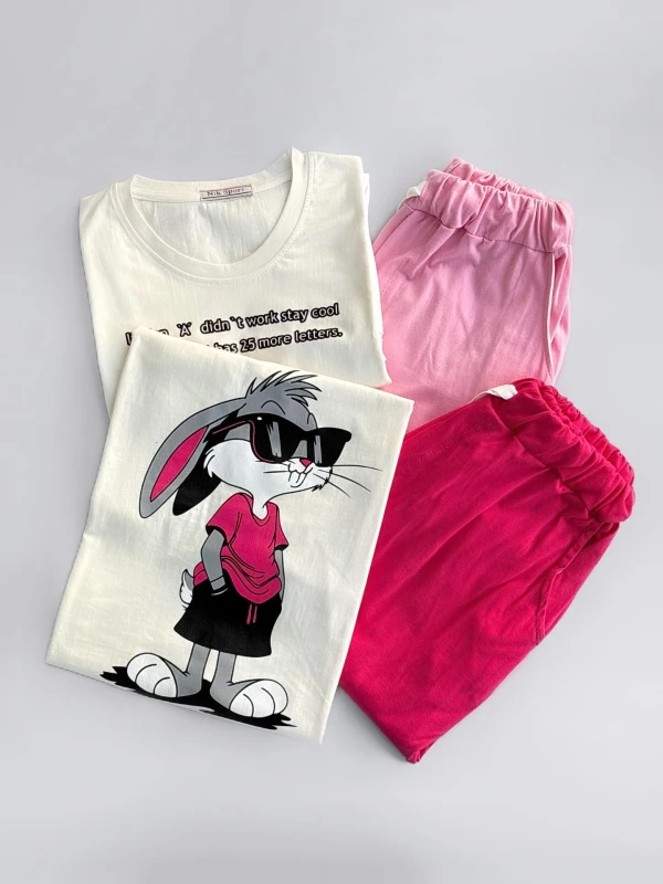 تیشرت شلوار خرگوش 1378