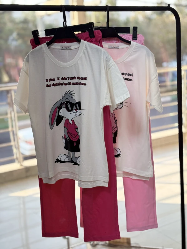 تیشرت شلوار خرگوش 1378