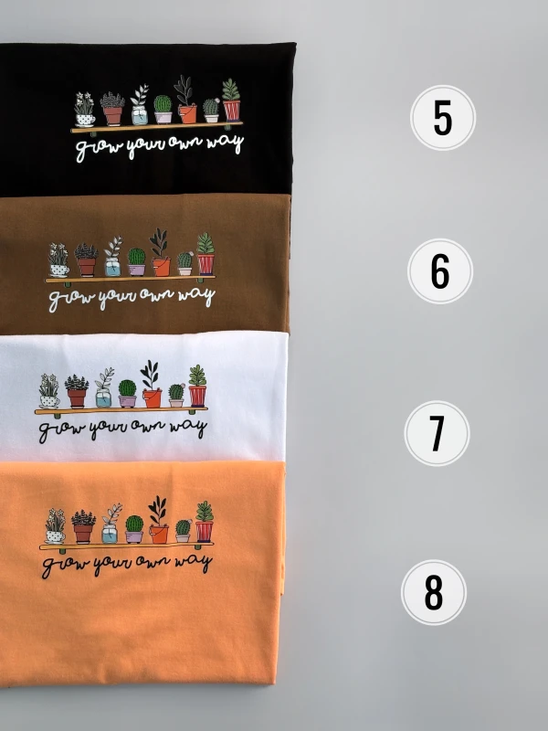 تیشرت باکسی گلدون 1384