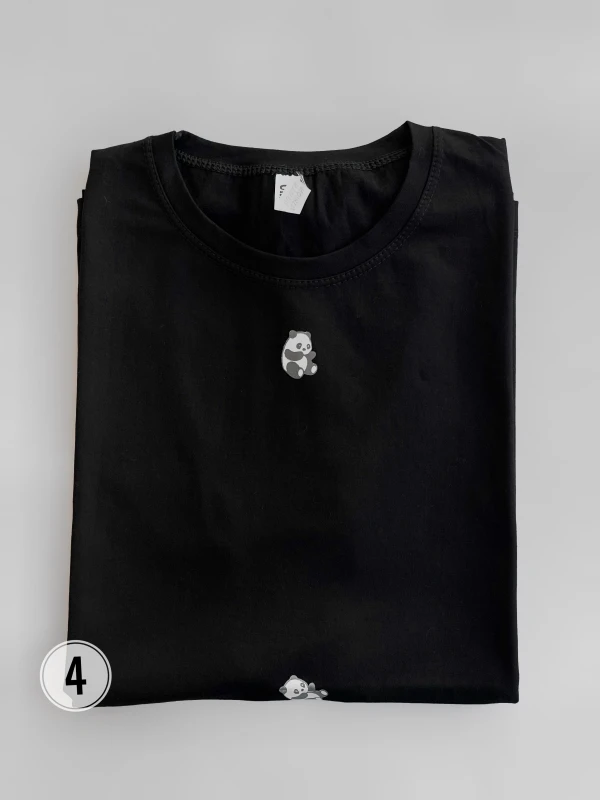 تیشرت نخ‌پنبه پاندا تمام چاپ