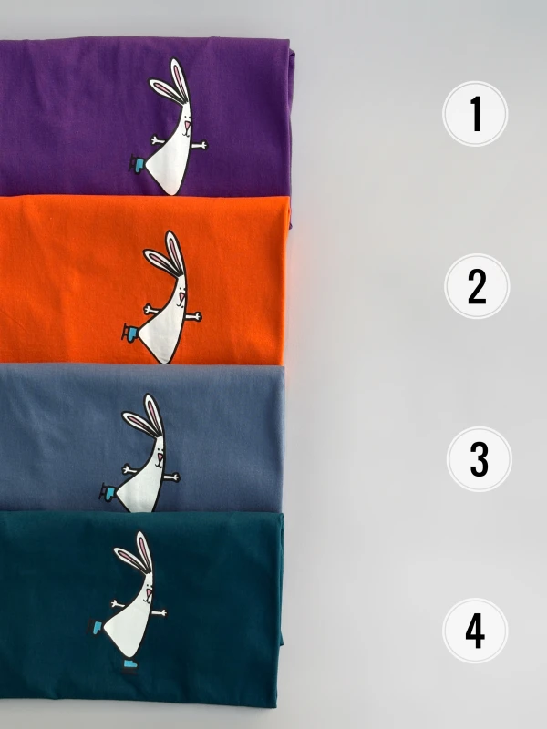 تیشرت نخ پنبه خرگوش اسکیت 1400