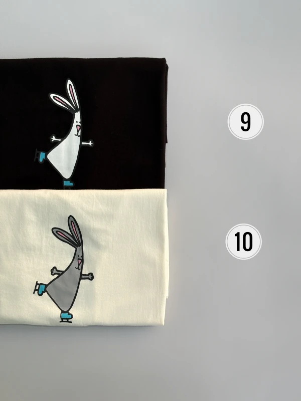 تیشرت نخ پنبه خرگوش اسکیت 1400