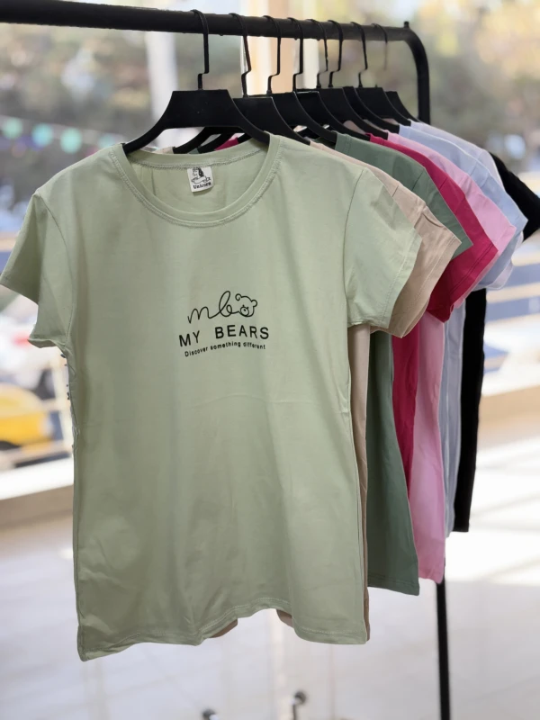 تیشرت نخ پنبه bear 1403