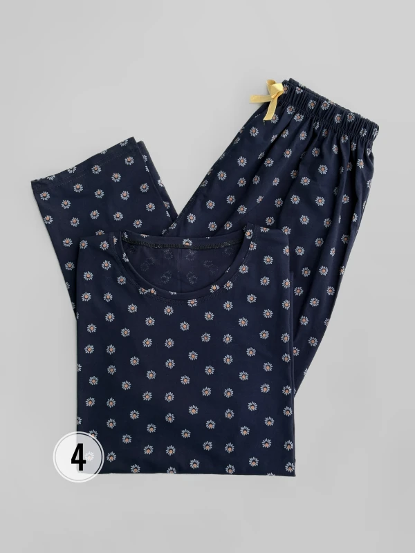 ست تیشرت شلوار بابونه 1408