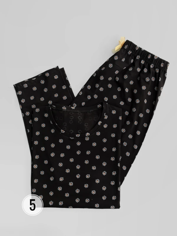 ست تیشرت شلوار بابونه 1408