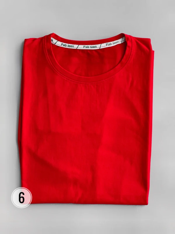 تیشرت نخ پنبه ساده