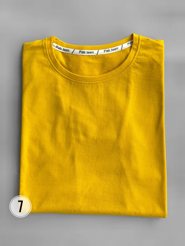 تیشرت نخ پنبه ساده