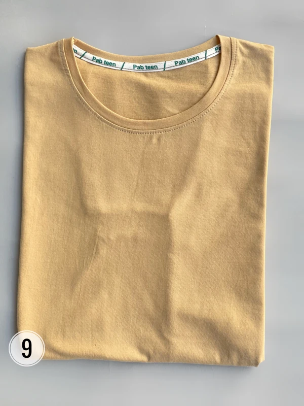 تیشرت نخ پنبه ساده