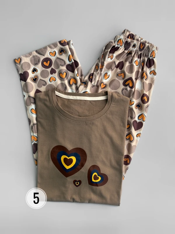 ست بلوز شلوار طرح میکس 1412