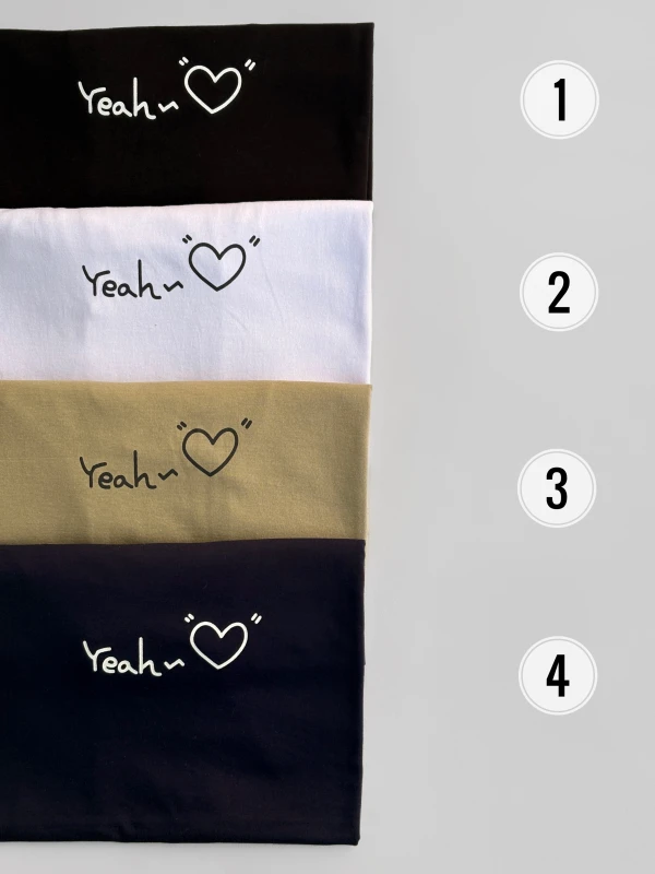 تیشرت نخ پنبهyeah  1429
