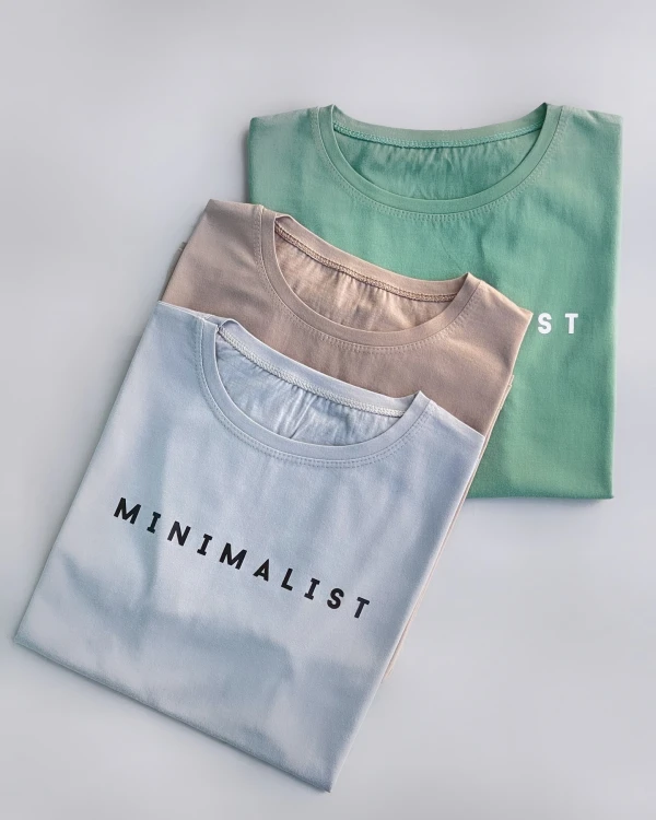 تیشرت قواره نرمال مینیمال