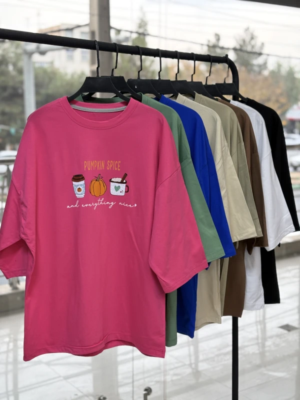 تیشرت نخ پنبه کدو فنجان 1435