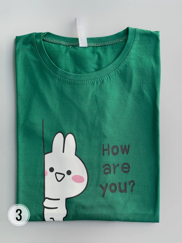 تیشرت قواره نرمال خرگوش