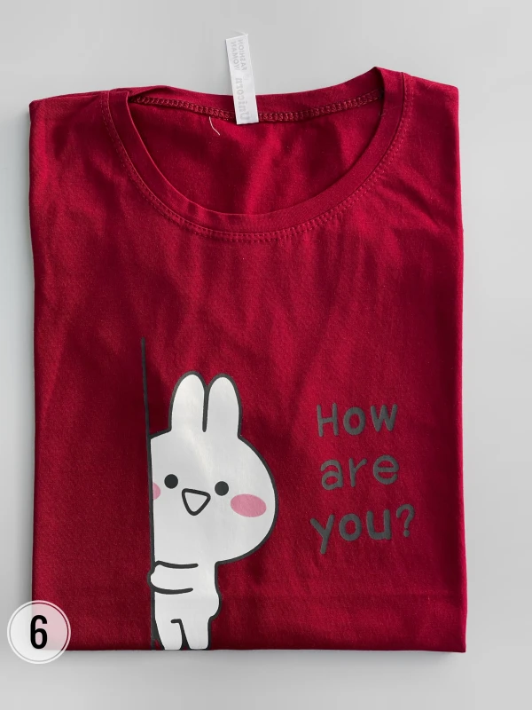 تیشرت قواره نرمال خرگوش