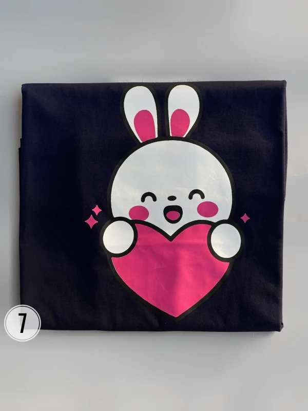 تیشرت قواره نرمال خرگوش قلب