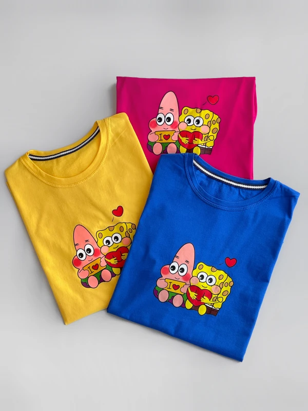 تیشرت قواره نرمال پاتریک و باب