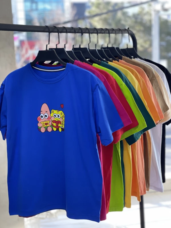 تیشرت قواره نرمال پاتریک و باب