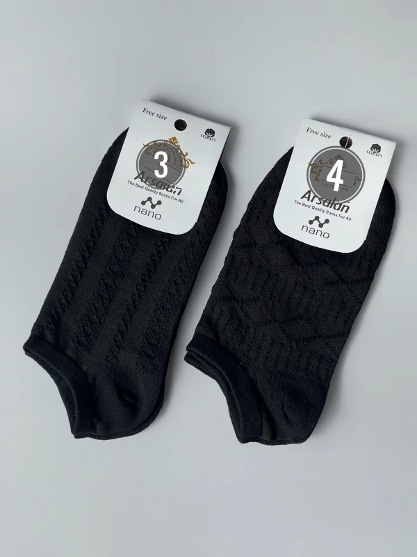 جوراب مشکی طرح میکس