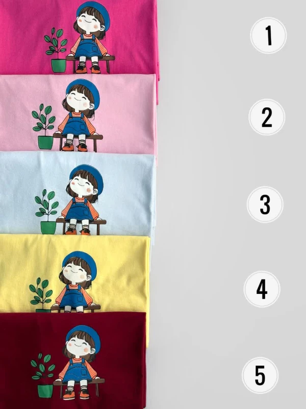 تیشرت نخ پنبه دختر ایراد دار 3