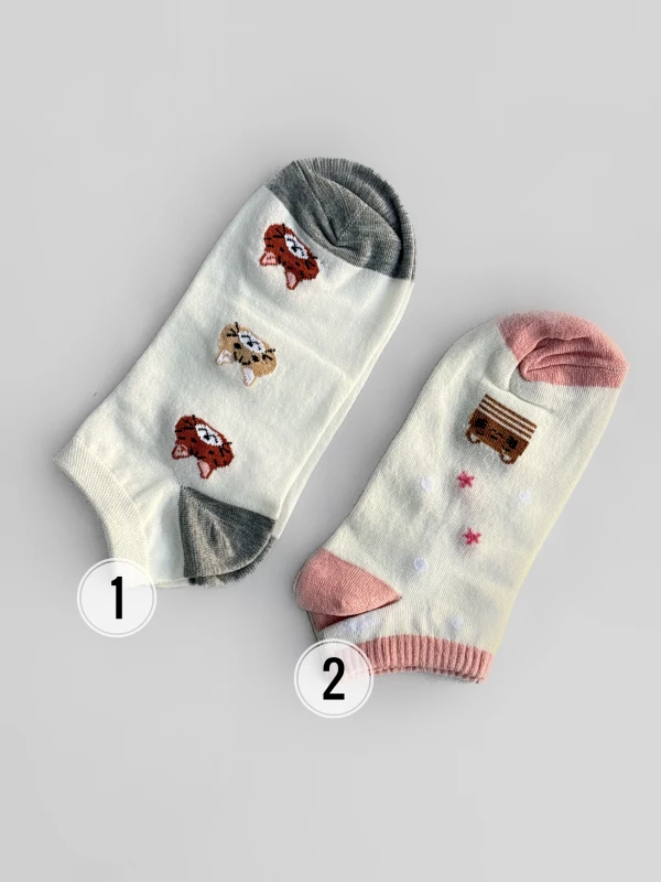 جوراب پنبه ای عروسکی 9