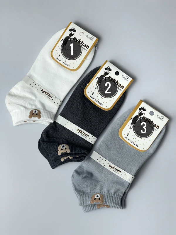 جوراب رنگی تدی