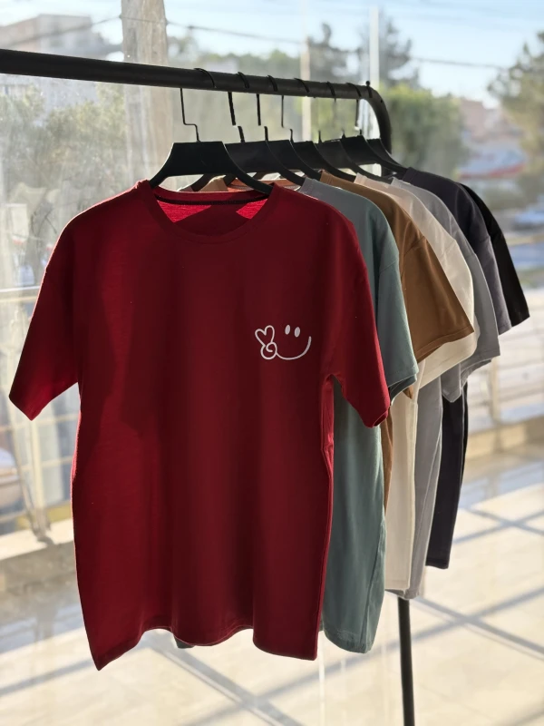 تیشرت نخ پنبه شکلک 1607