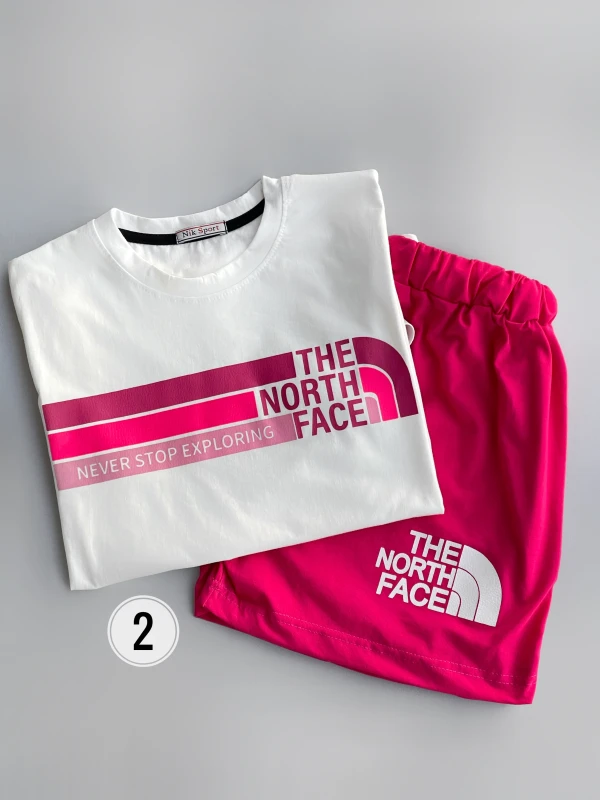 ست تیشرت شورتک  تکست دار