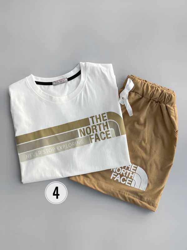 ست تیشرت شورتک  تکست دار