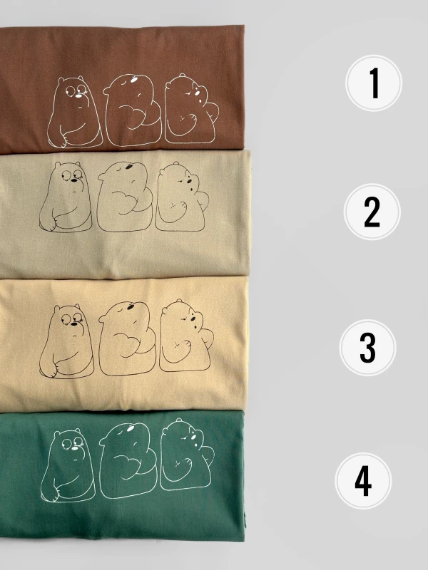 تیشرت لانگ کله فندقی 1660