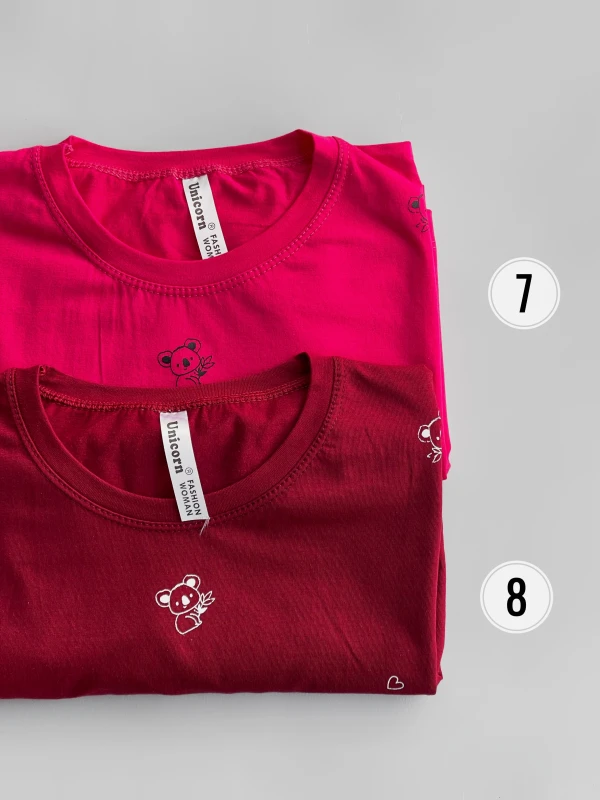 تیشرت قواره نرمال تمام چاپ کوالا