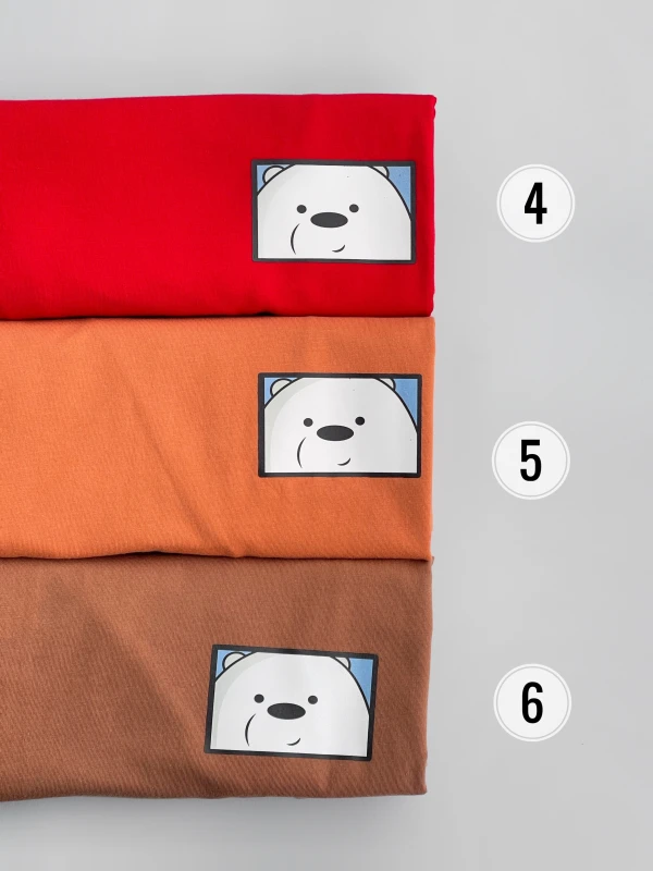 تیشرت قواره نرمال کادر سفید