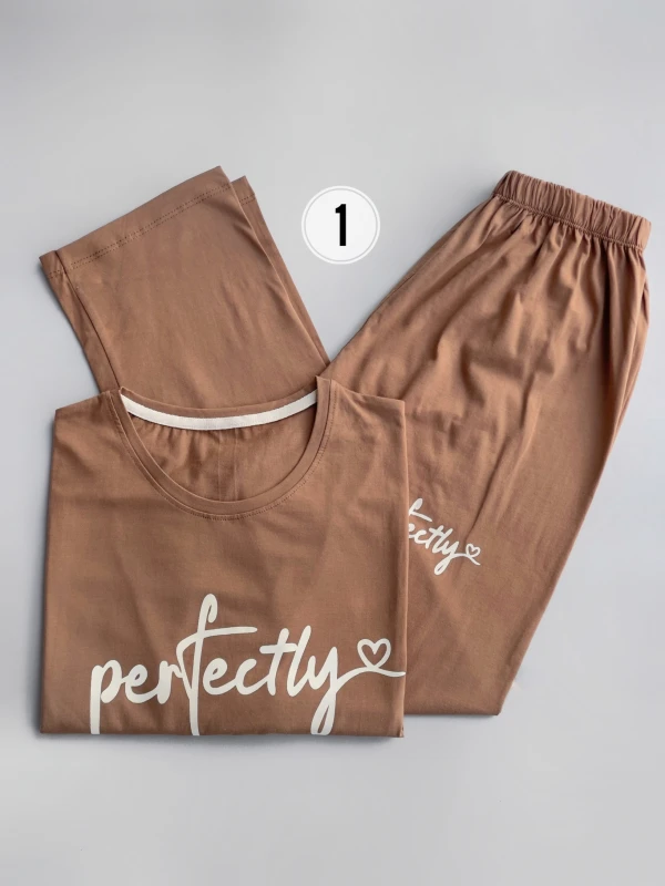 ست تیشرت شلوار  پرفکتلی
