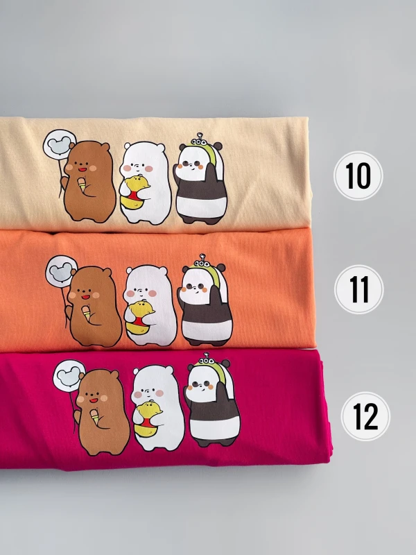 تیشرت قواره نرمال کله فندقی بستنی