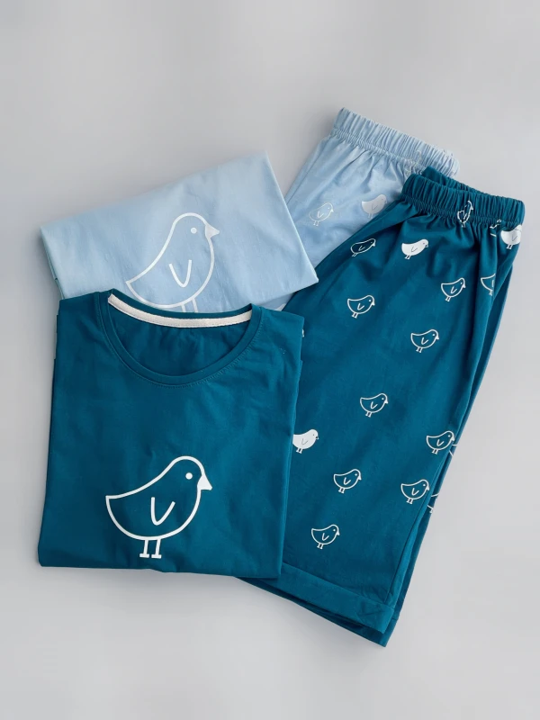 ست تیشرت شورتک جوجه