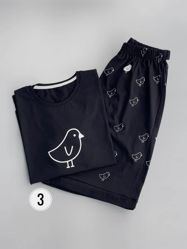 ست تیشرت شورتک جوجه