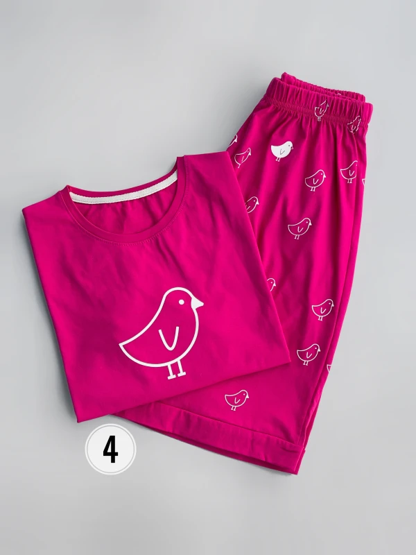 ست تیشرت شورتک جوجه