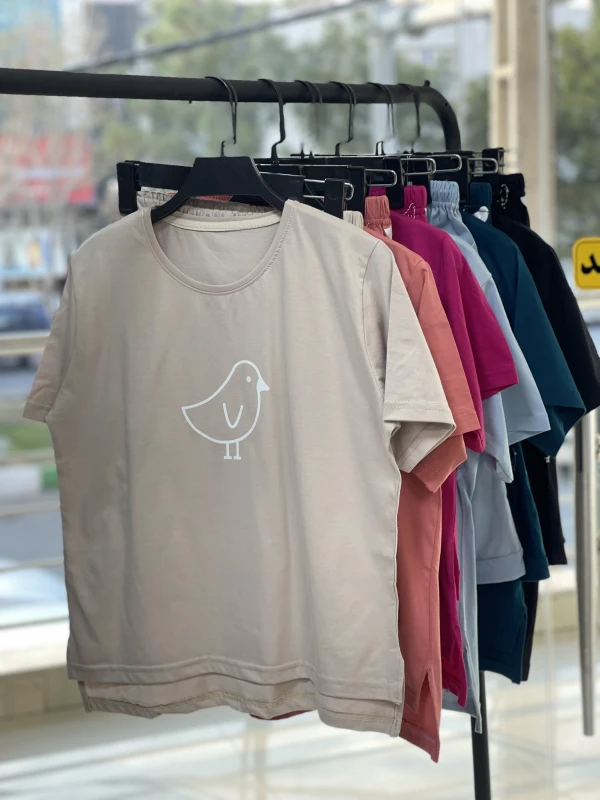 ست تیشرت شورتک جوجه