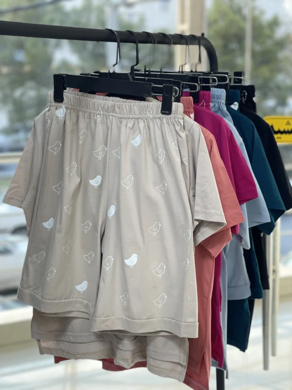 ست تیشرت شورتک جوجه